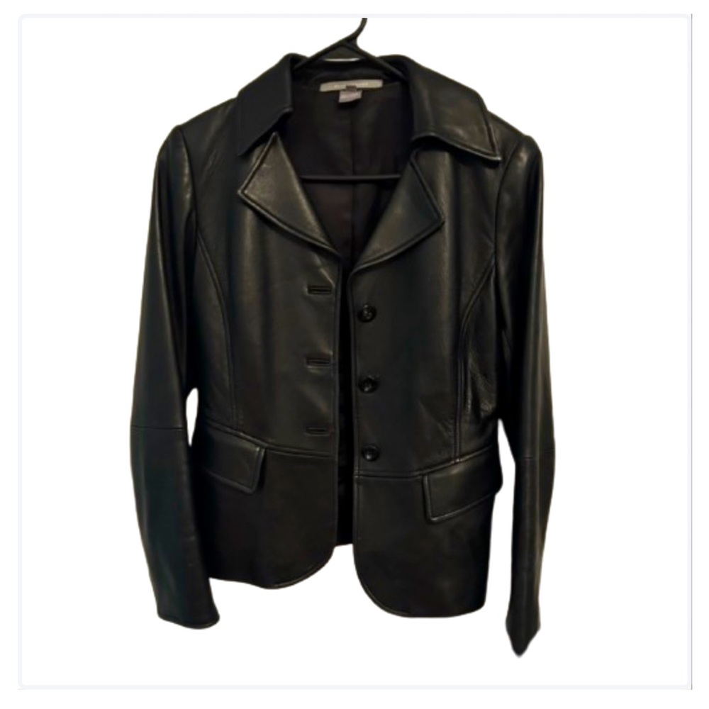ELLEN TRACY LEATHER JACKET